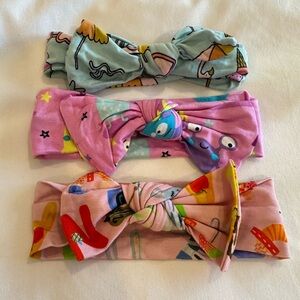 Little Sleepies Baby Bow Bundle